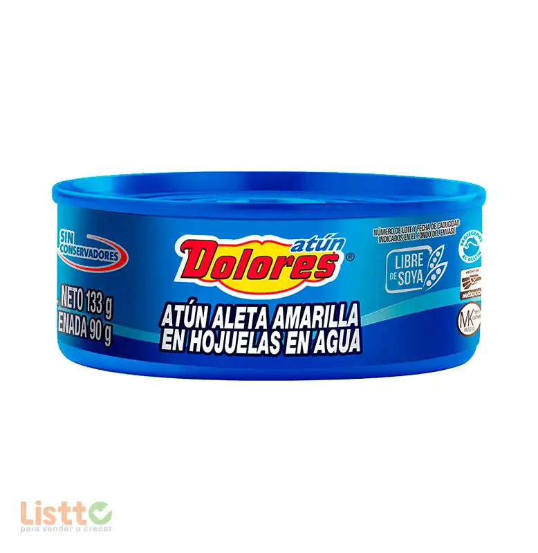 Atún en Agua Dolores 133 gr.
