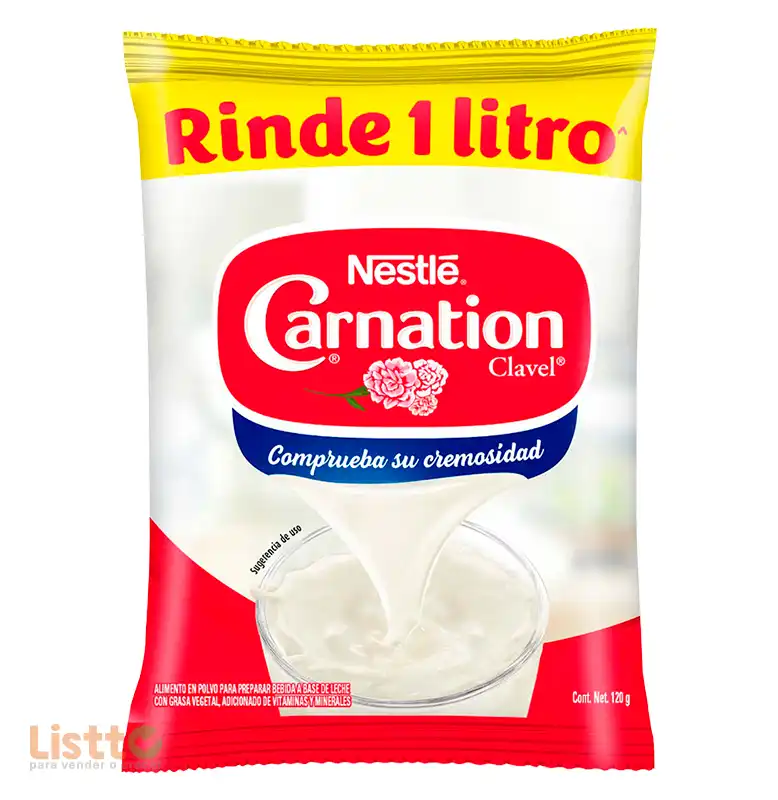 Leche Carnation Polvo 120 gr.