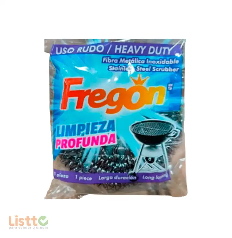 Fibra Fregon Inoxidable Max Power Pz.