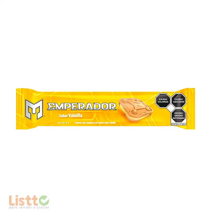 Galletas Gamesa Sándwich Emperador Vainilla 91 gr.