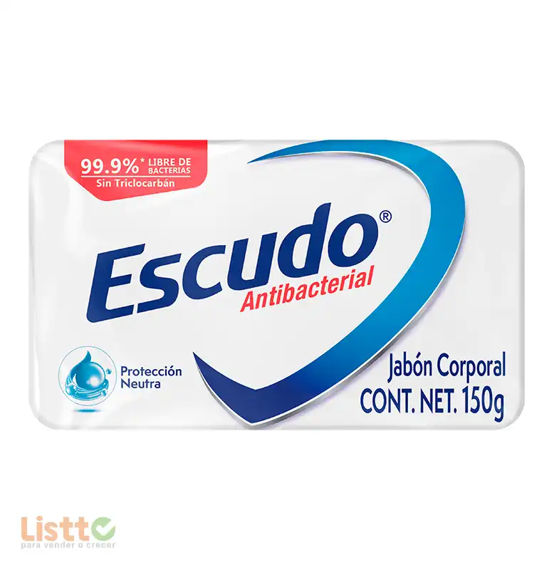 Jabón de Tocador Escudo Blanco 150 gr.