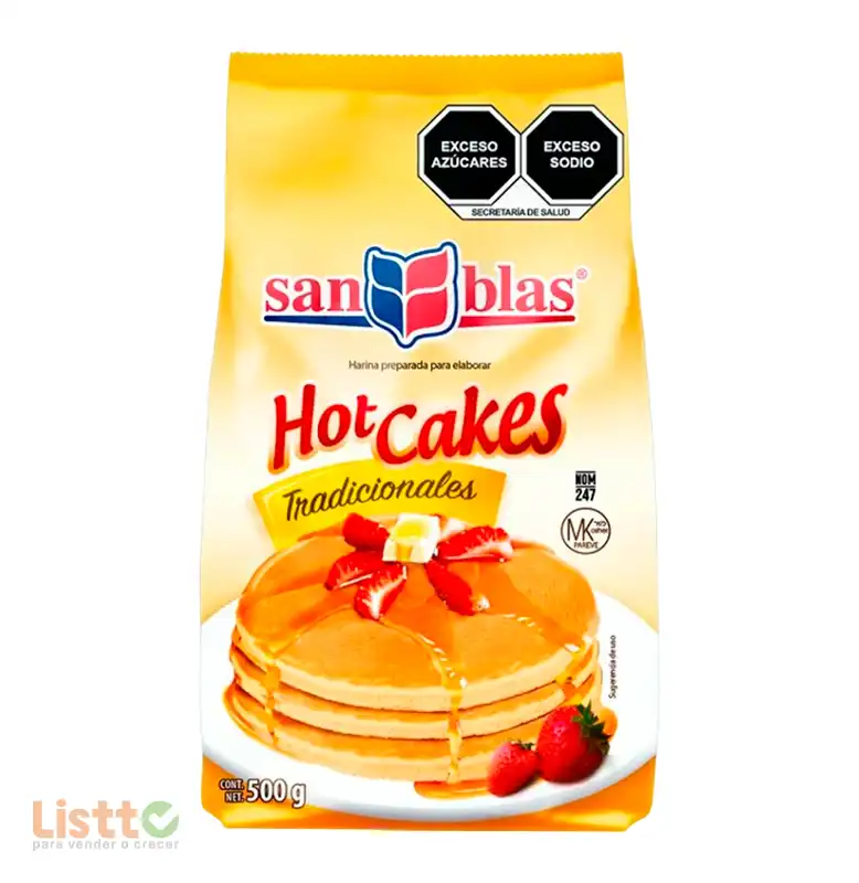 Harina para Hot Cakes San Blas 500 gr.