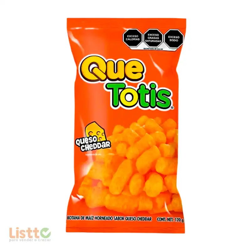 Frituras Totis Esponjadito con Queso 120 gr.