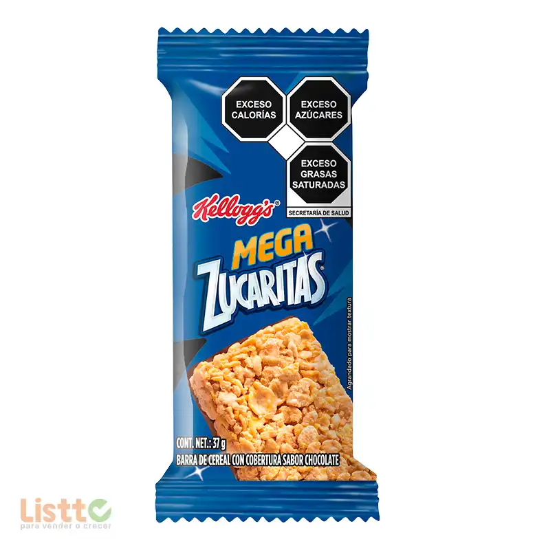Barra de Cereal Kellogg s mega Zucaritas 34 gr.
