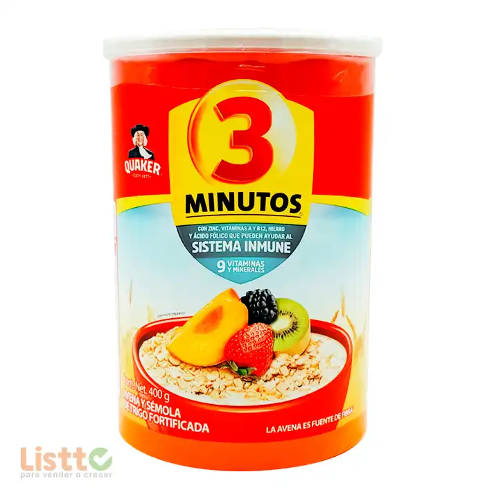 Avena 3 Minutos Mixta 400 gr.