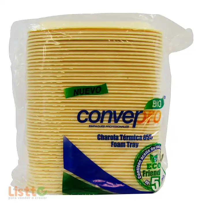 Charola Térmica Converpro Bio Número 855 50 pz.