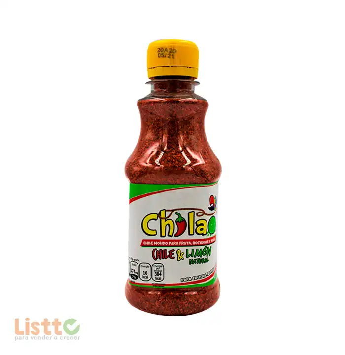 Chile y Limón en Polvo Chilao 190 gr.