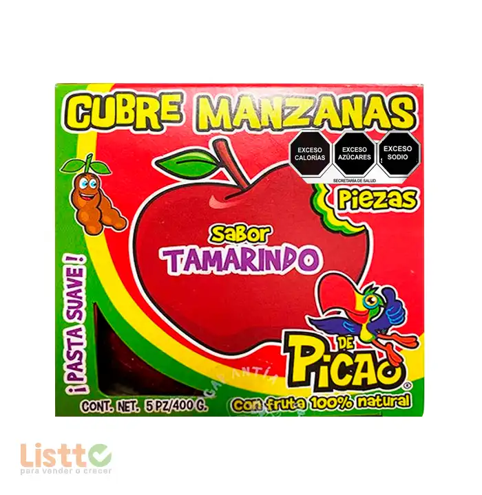 Dulce Picao Cubre Manzana Tamarindo 400 gr.