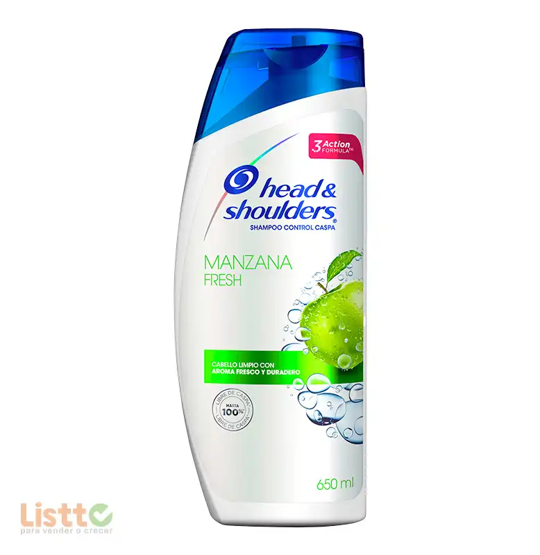 Shampoo Head & Shoulders Manzana 650 ml.