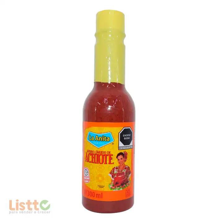Adobo Achiote La Anita Líquido 300 ml.