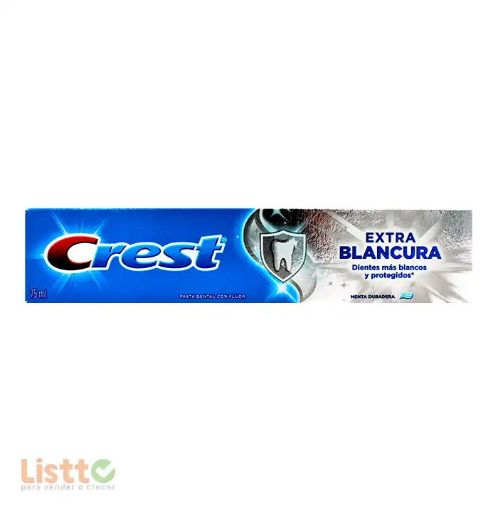 Crema Dental Crest Extra Blancura 75 ml.