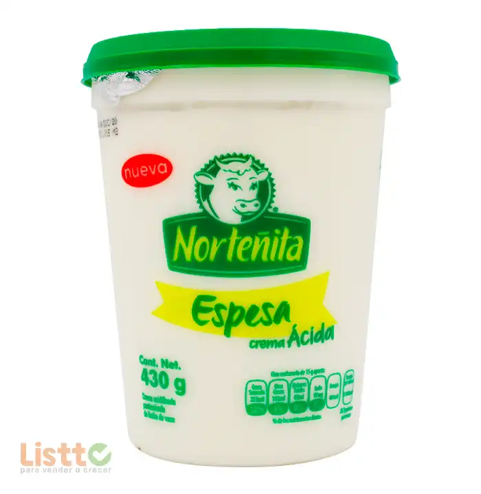 Crema Norteñita Espesa 430 gr.