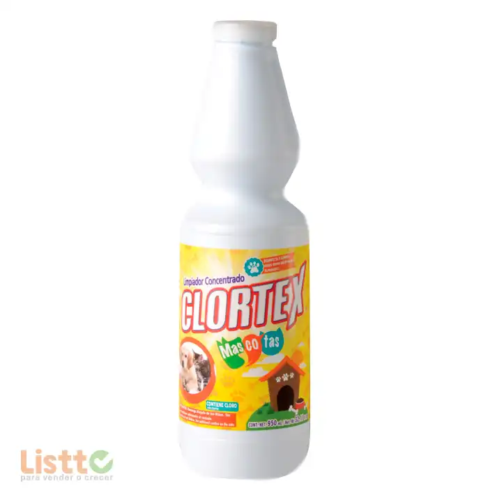 Blanqueador Clortex Mascotas 950 ml.