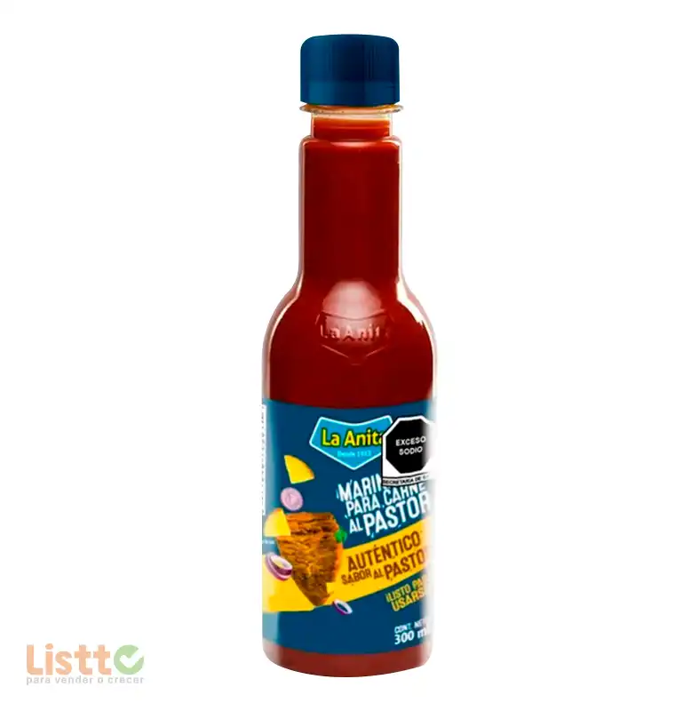 Marinador La Anita para Carne Al Pastor 300 Ml.