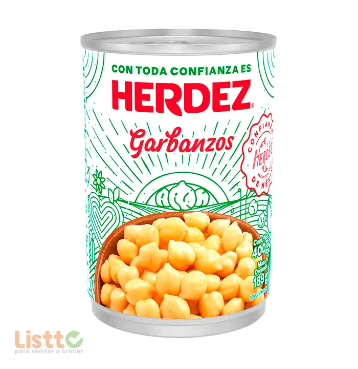 Garbanzo Natural Herdez 400 gr.