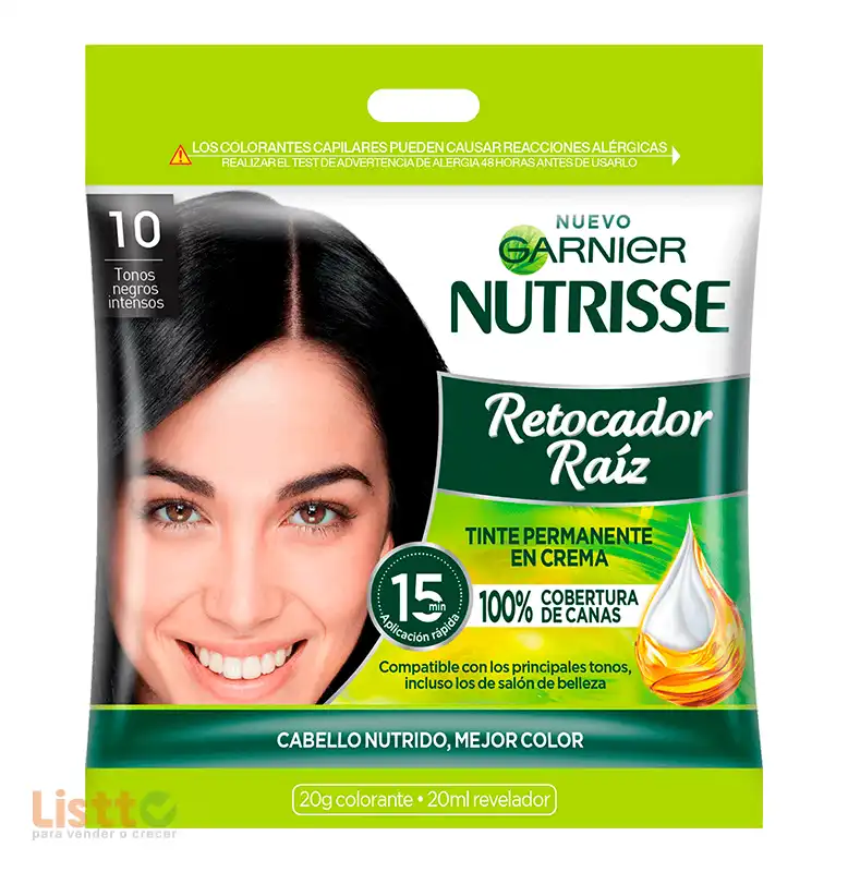 Retocador de Raíz Nutrisse Negros Intensos Número 1.0 pz.