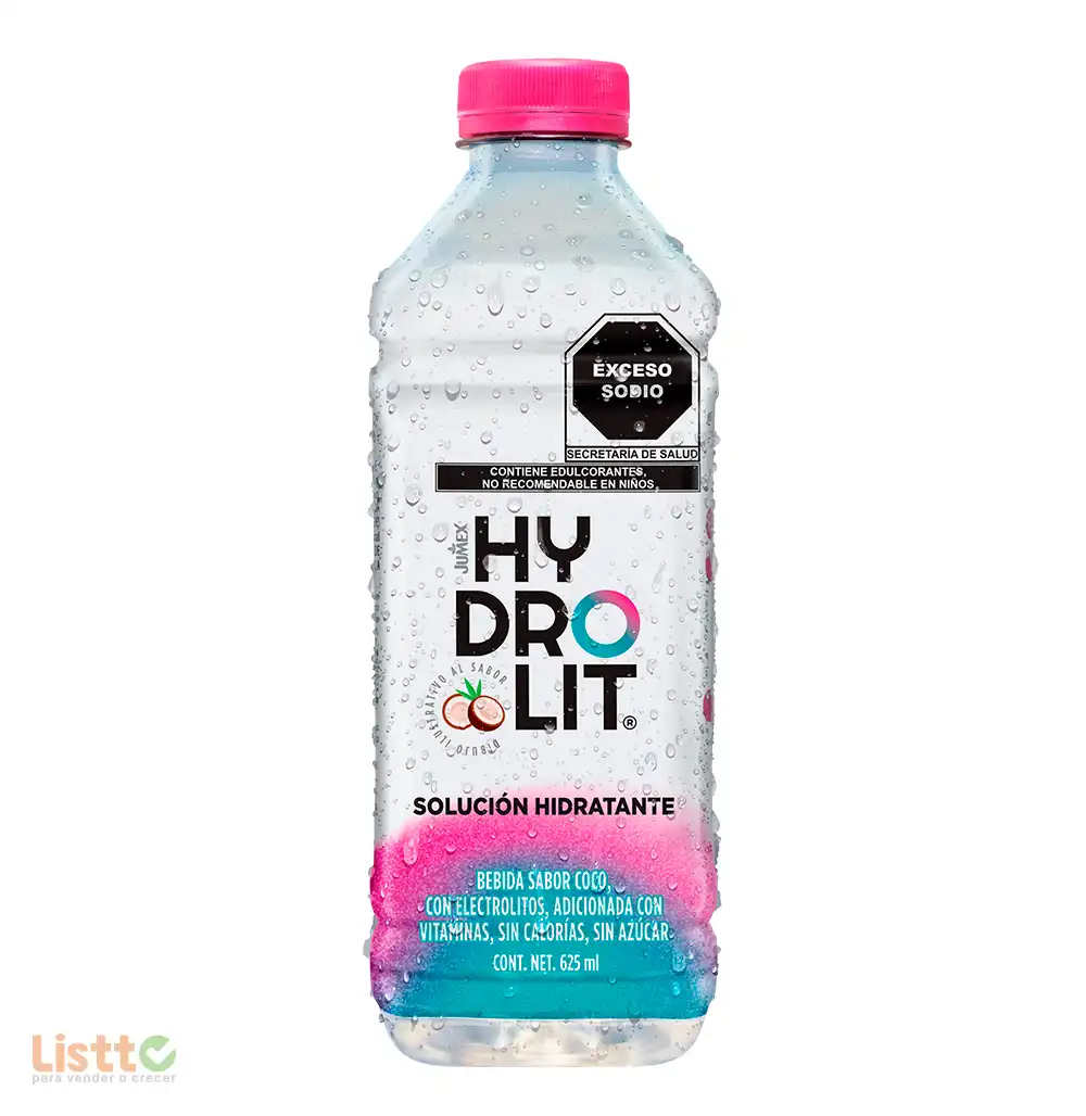 Bebida Jumex Hydrolit Coco 625 ml.