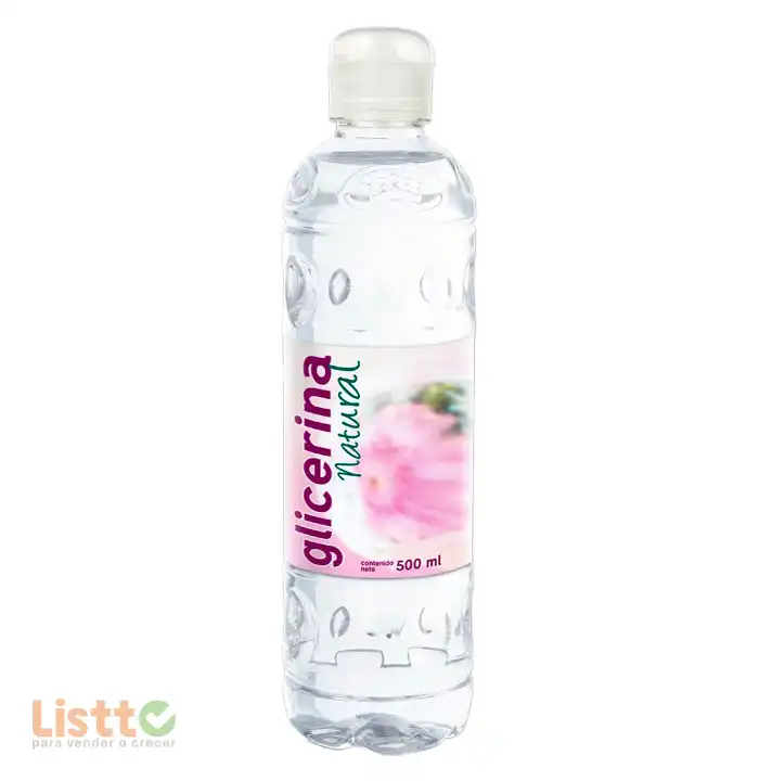 Glicerina Natural 500 ml.