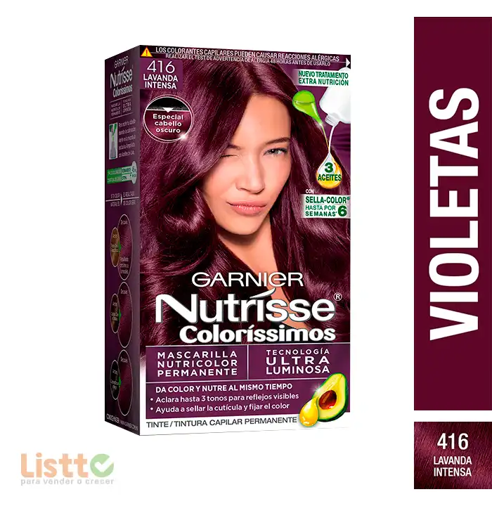Tinte Nutrisse Lavanda Intensa Número 416 pz.