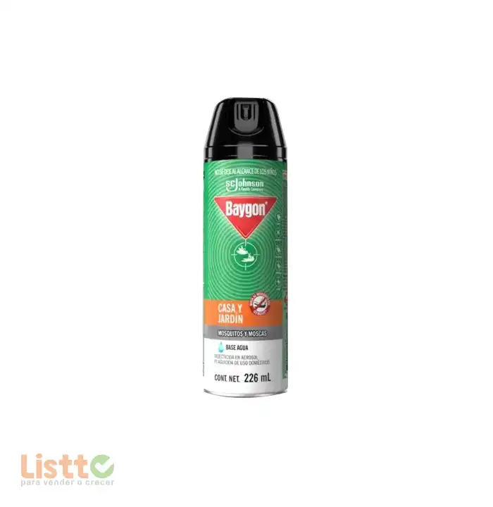 Insecticida Baygón Casa y Jardín Aerosol 226 ml.