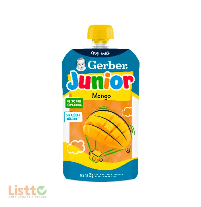 Gerber Junior Mango Pouch 95 gr.