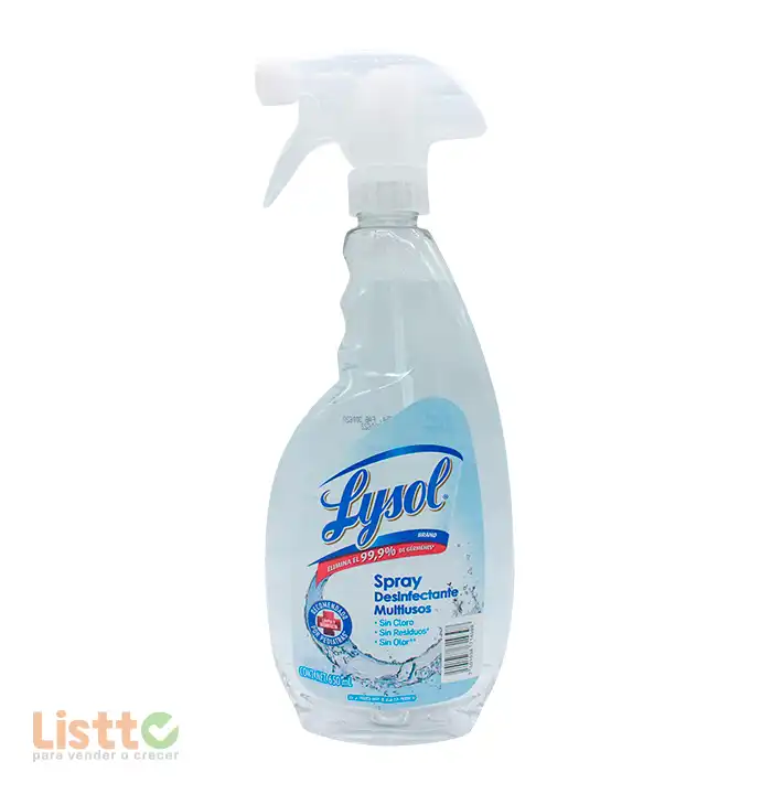 Desinfectante Lysol Multiusos Spray 650 ml.