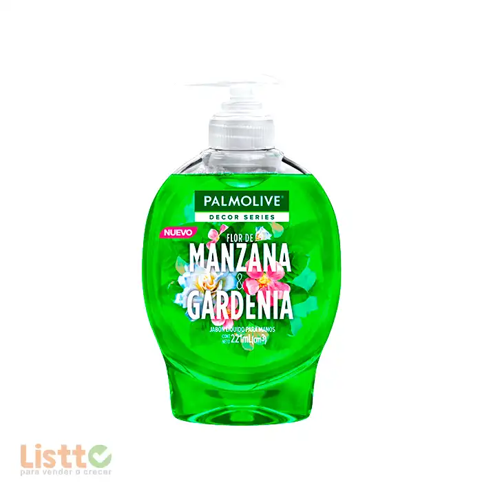 Jabón de Tocador Palmolive Flor de Manzana & Gardenia Líquido 221 ml.