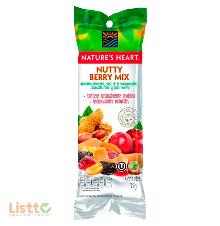 Natures Heart Nutty Berry Mix 35 gr.