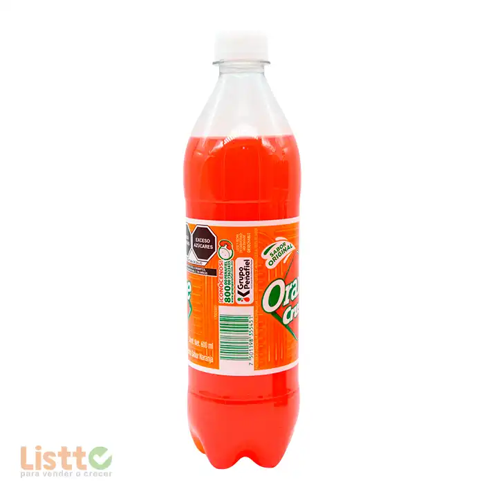 Refresco Orange Crush Original Pet 600 ml.