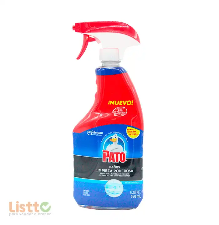 Limpiador Pato Baños Limpieza Poderosa 650 ml.