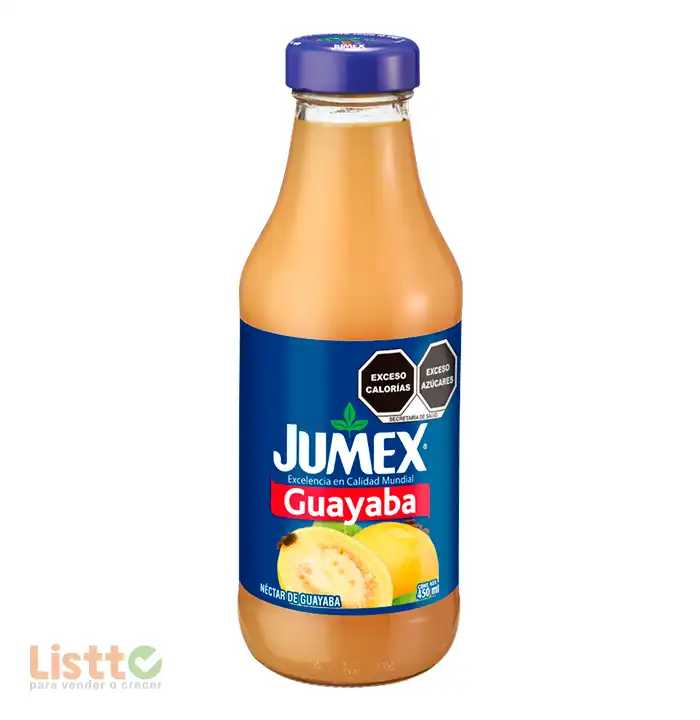 Jugo Néctar Jumex Guayaba Botella 450 ml.