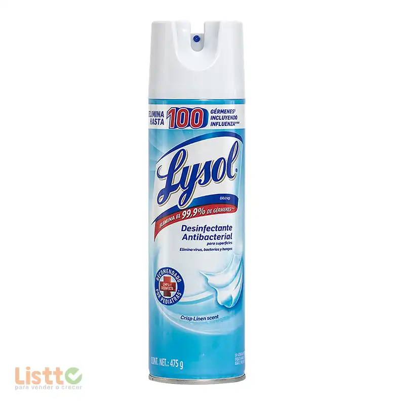 Desinfectante Lysol Crisp Linen 475 gr.