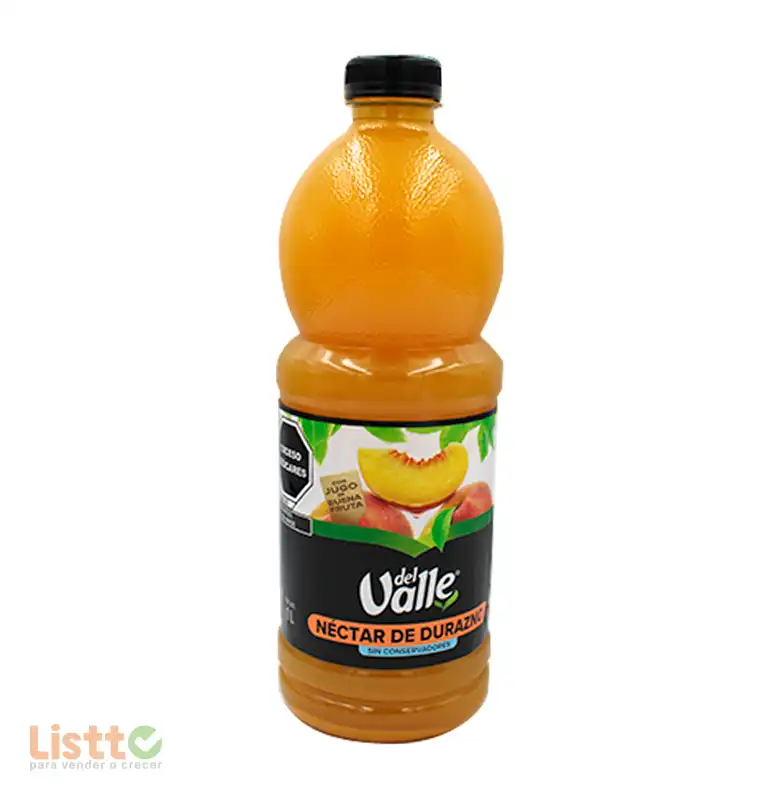 Jugo Néctar Del Valle Durazno Botella 1 lt.