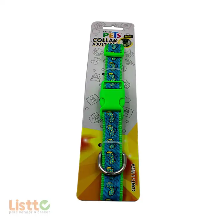 Collar para Perro Fancy Pets Nylon Mediano pz.