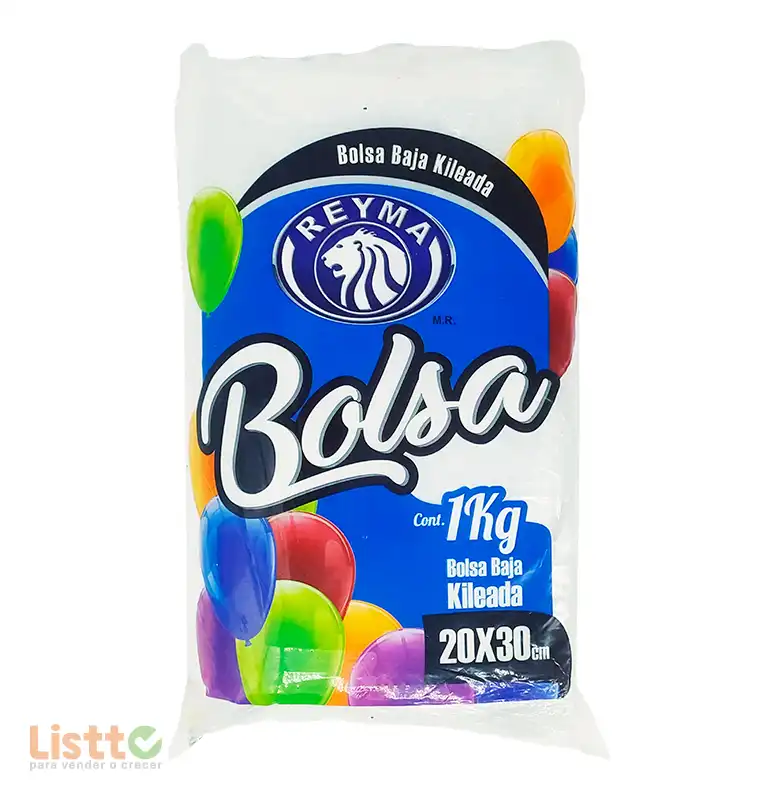 Bolsa Plastico Reyma 20x30 1 Kg.
