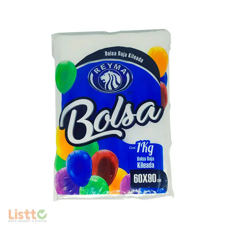 Bolsa Plastico Reyma 60x90 1 Kg.