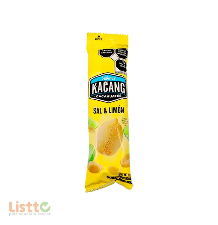 Sabritas Cacahuate Kacang Sal y Limón 69 gr.