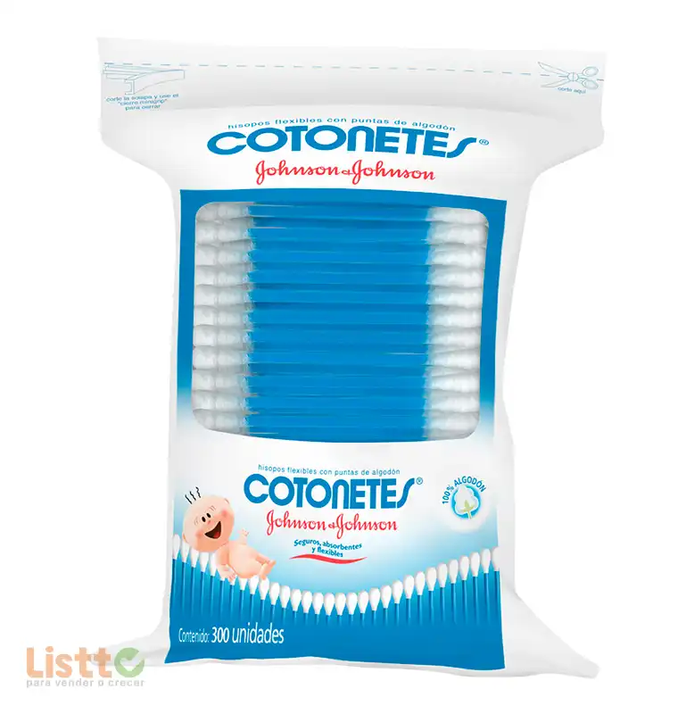 cotonetes Johnson 300 Pz.