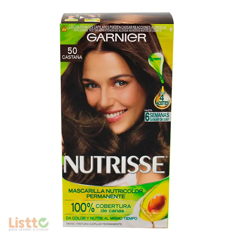 Tinte Nutrisse Castaño Claro Profundo Número 5.0 pz.