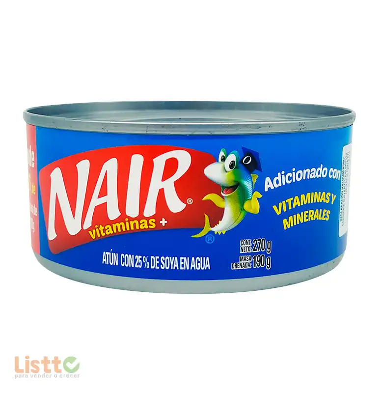 Atún en Agua Nair Vitaminas 270 gr.