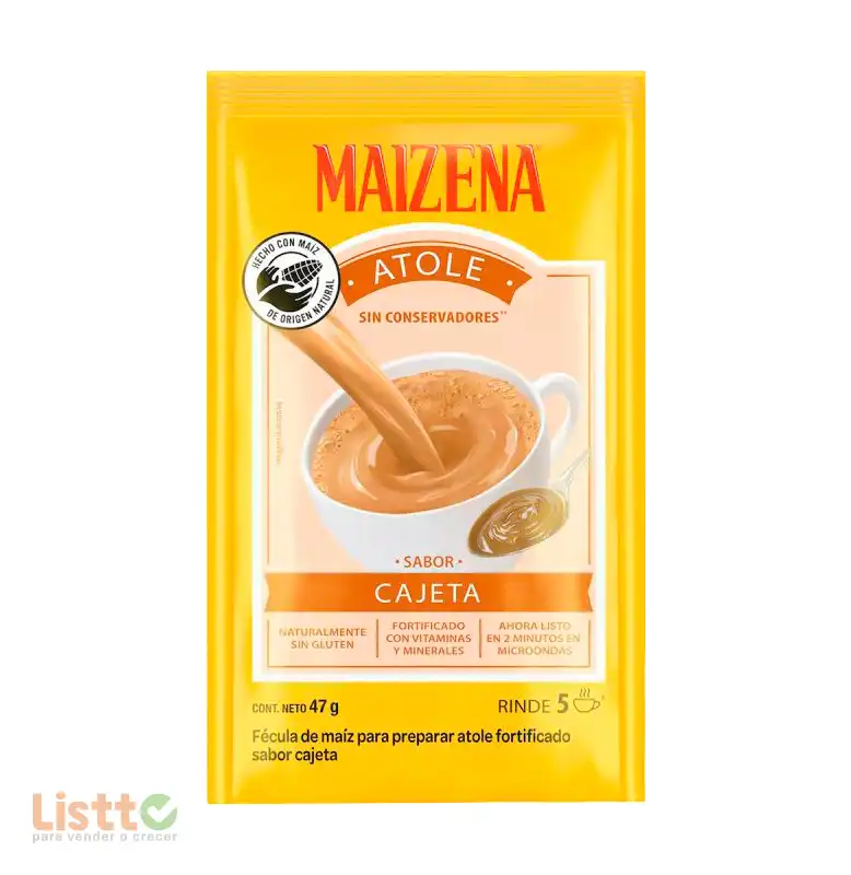 Fecula de Maíz Maízena Cajeta 47 gr.