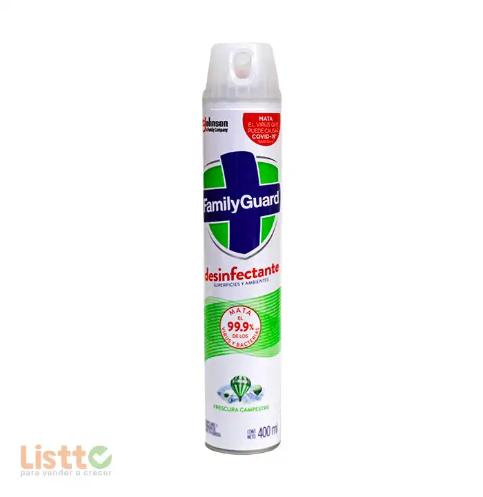 Desinfectante Family Guard Frescura Campestre 400 ml.