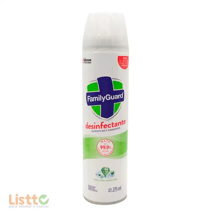 Desinfectante Family Guard Frescura Campestre 275 ml.