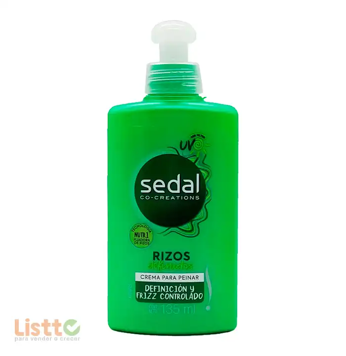 Crema para Peinar Sedal Rizos Definidos 135 ml.