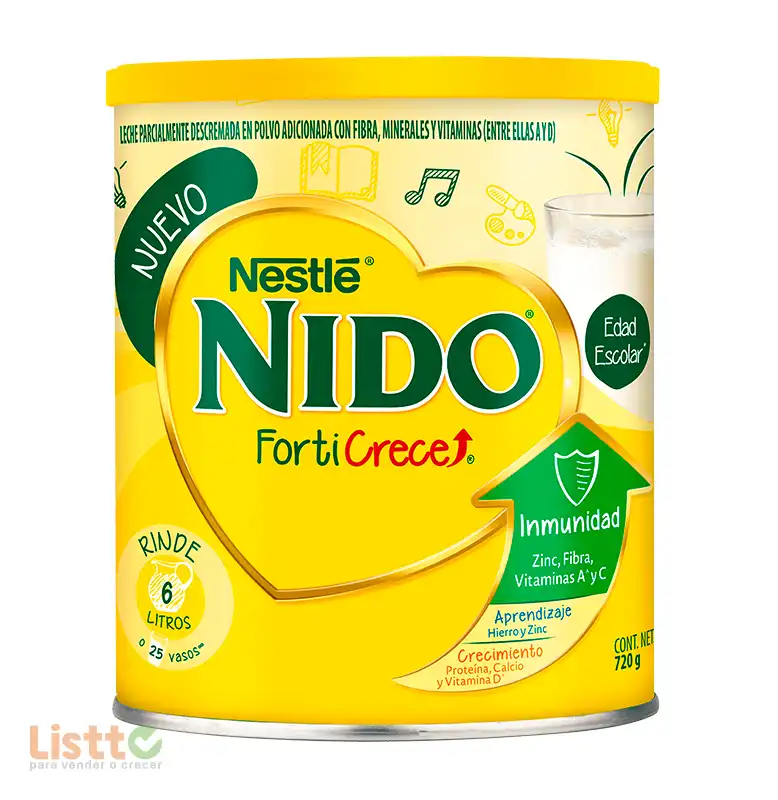 Leche Nido Forticrece Lata 720 gr.