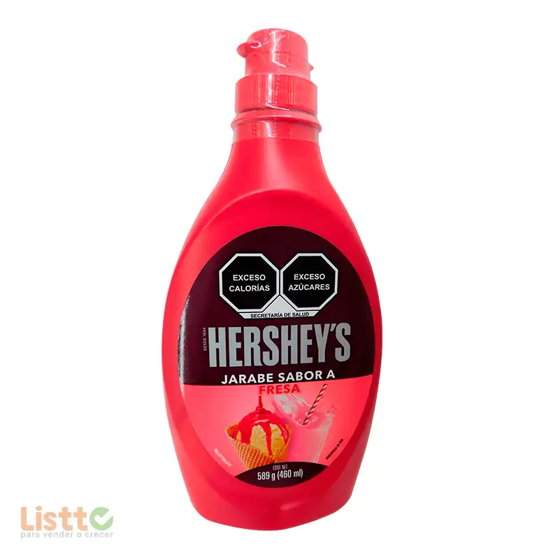 Jarabe Hersheys Fresa 460 ml.
