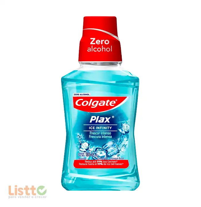 Enjuague Bucal Colgate Plax Ice Infinity 180 ml.
