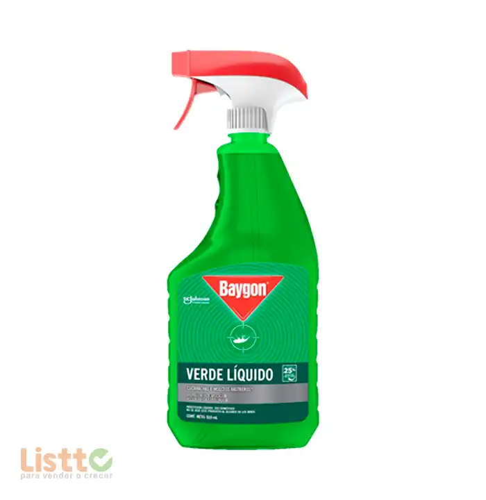 Insecticida Baygón Verde Líquido con Gatillo 510 ml.