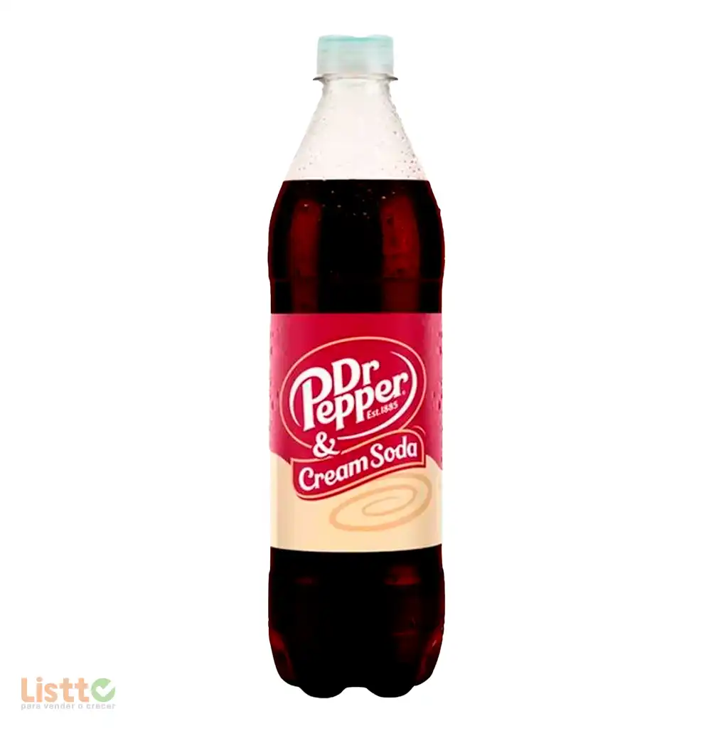 Refresco Dr. Pepper & Cream Soda 600 ml.