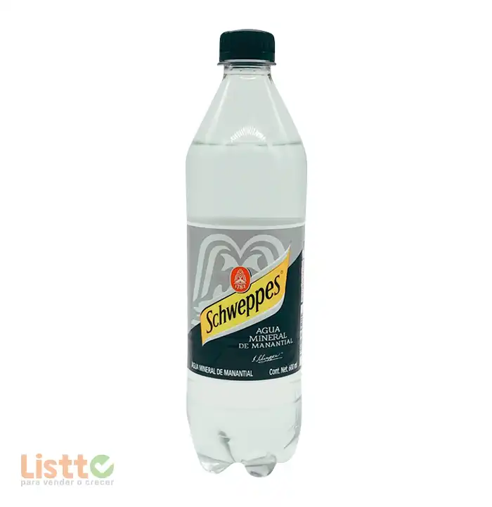 Agua Mineral Schweppes 600 ml.